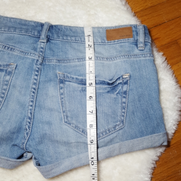 Garage Light Blue Wash Flirty Shorts - Picture 9 of 11